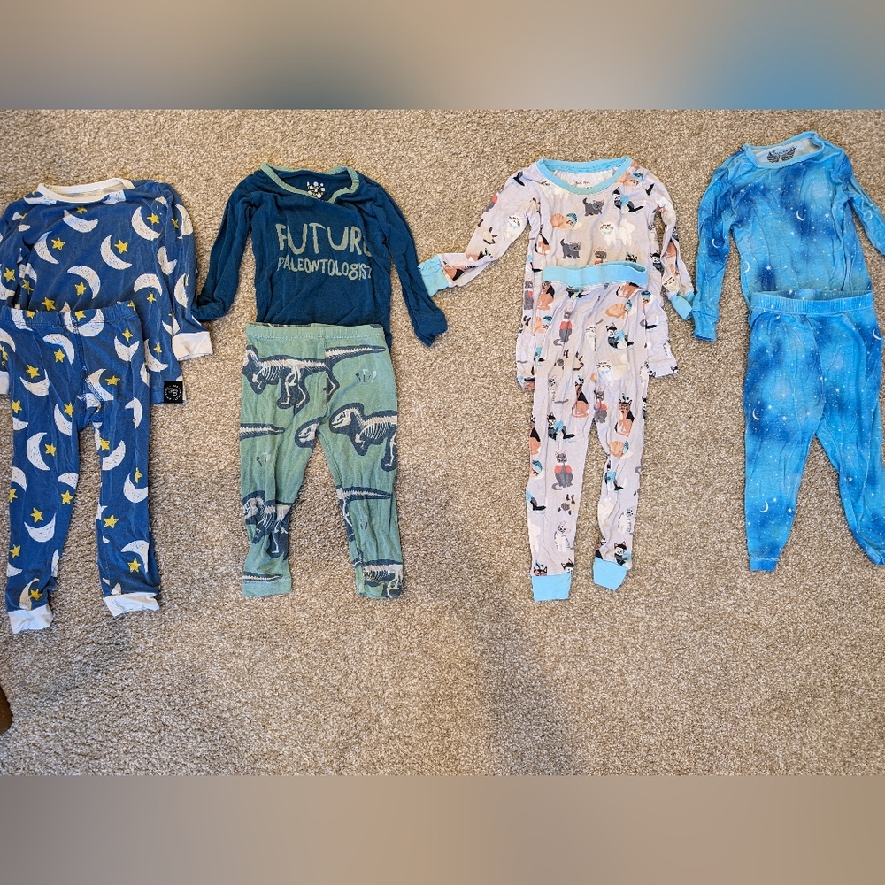 12-18m bamboo pajama lot